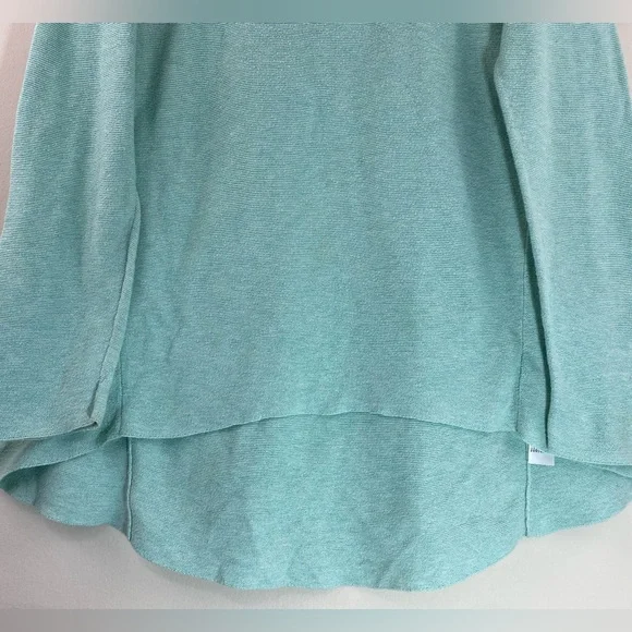 Eileen Fisher Aqua Blue Knit Sweater - Women’s Size M - Picture 4 of 6